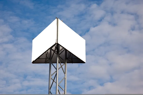 Triangle billboard — Stock Photo, Image