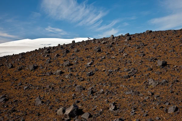 Vulkanisches Gelände — Stockfoto