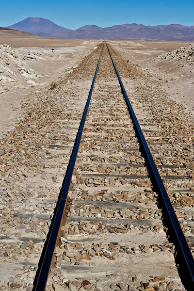 Nagy magasságban vasúti — Stock Fotó