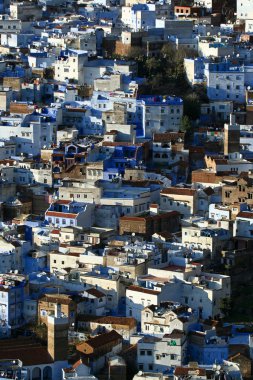 Marocan city Chefchauen clipart