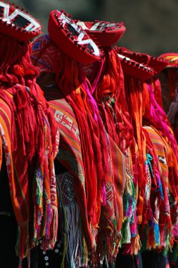 Inca dancers clipart