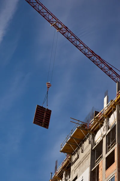 Construção de edifícios — Fotografia de Stock