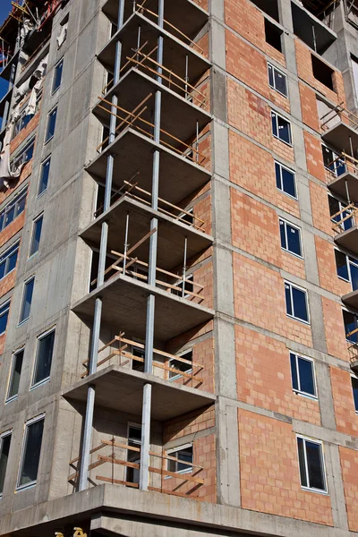 Construction of high rise building — Stock Photo, Image