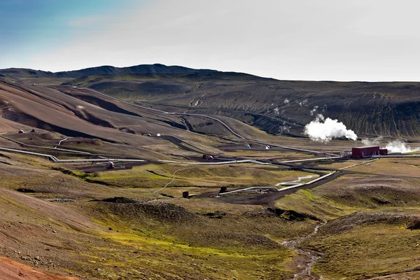 Motorowej geotermalnych — Zdjęcie stockowe