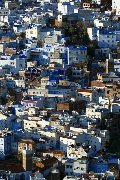 stock image Marocan city Chefchauen