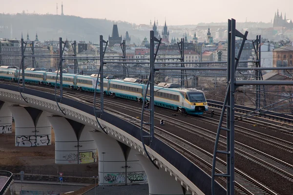 stock image Fast train