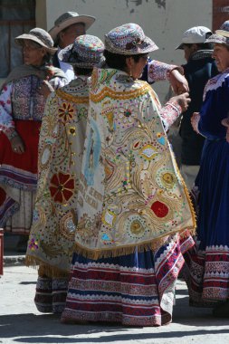 Festival in Peru clipart