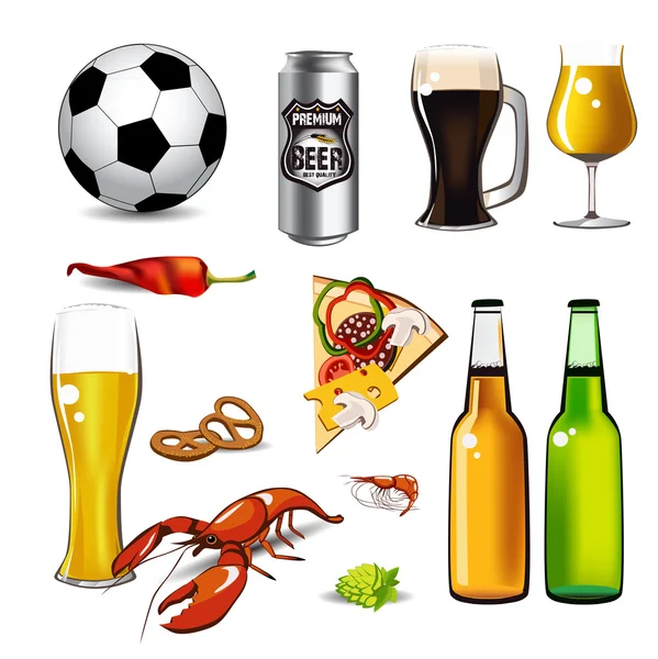 Icona della birra — Vettoriale Stock