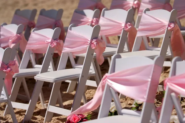 Bruiloft stoelen — Stockfoto