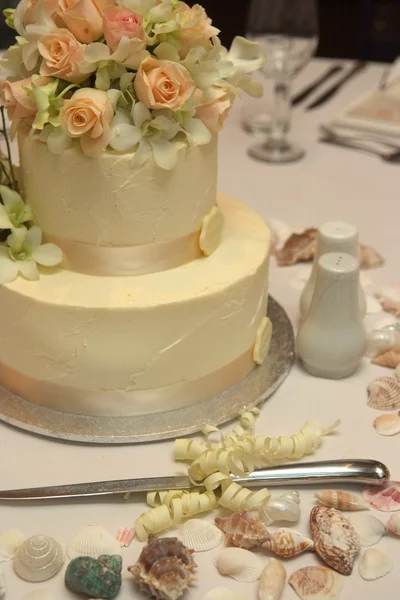 Svatební dort. — Stock fotografie