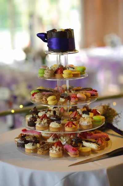 Cupcake bröllopstårta — Stockfoto