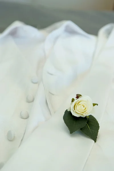 Grooms Boutonniere — Stock Photo, Image
