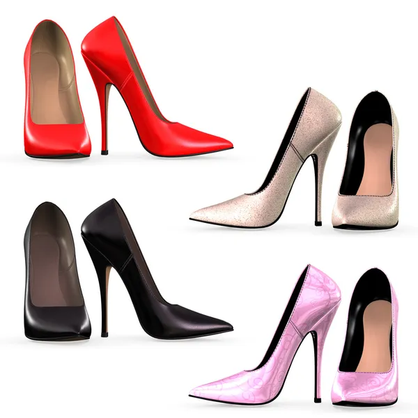 Pumps collection — Stock Photo, Image