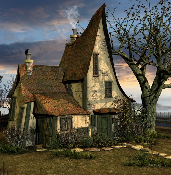 บ้านเล็กๆ — ภาพถ่ายสต็อก