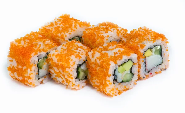 Різні види суші і сашімі — стокове фото