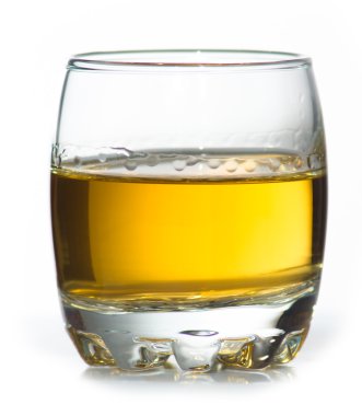 Sme scotch whiskey in small glass clipart