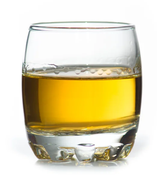 Sme skotské whisky v malé skleněné — Stock fotografie