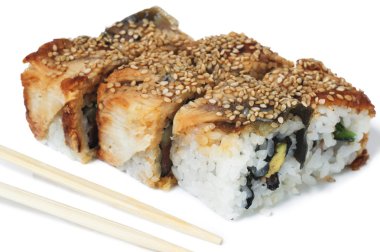 suşi ve sashimi çeşitli