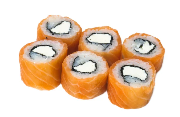 Различные виды суши и сашими — стоковое фото