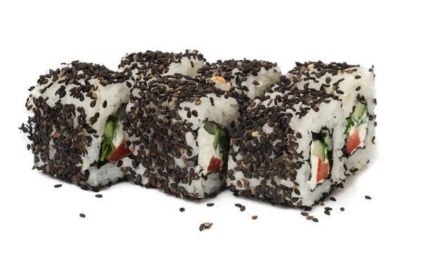 Vari tipi di sushi e sashimi — Foto Stock