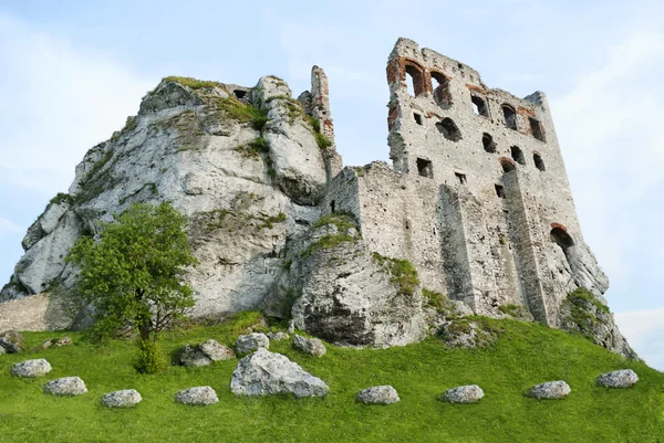Medieval castle in Ogrodzieniec, Poland — Stock Photo, Image