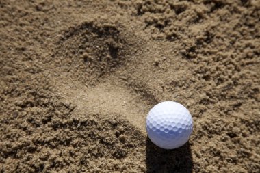 Golf topu kum BUNKERİ