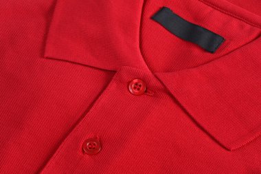 Red polo Shirt clipart