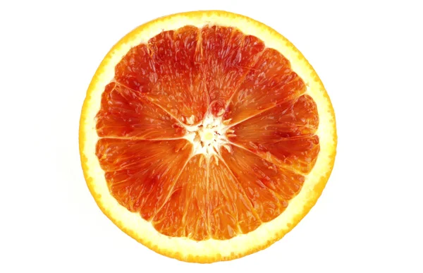 Slice of blood Orange — Stock Photo, Image