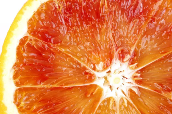 Slice of blood Orange — Stock Photo, Image