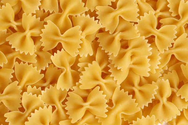 Italiaanse pasta - farfalle - strikje pasta — Stockfoto