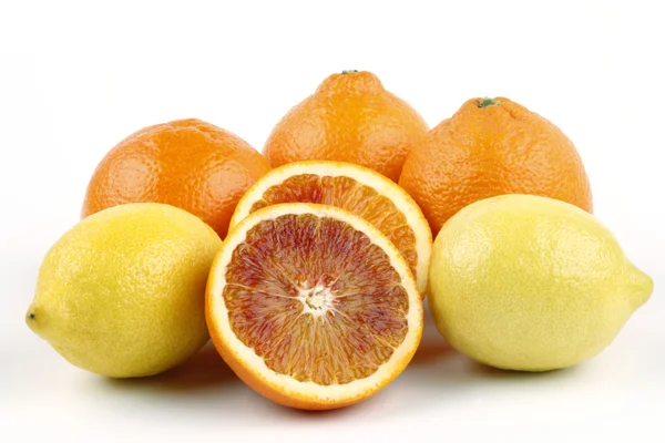 Lemons and Blood Oranges — Stock Photo, Image