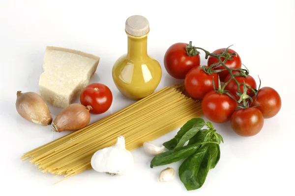 stock image Ingredients for Spaghetti Napoli