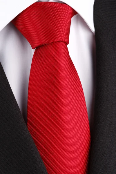 Cravatta rossa Immagini Stock Royalty Free