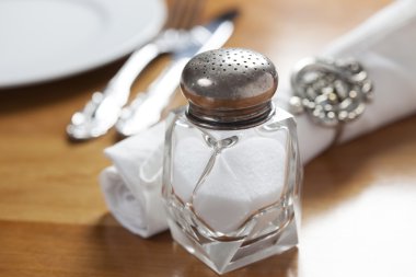 Crystal Salt Shaker clipart