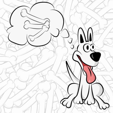 A Dog's Dream clipart