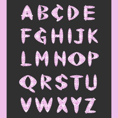 Alphabet 01 clipart