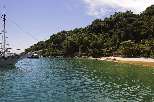 stock image Paraty - Historical beach in BRAZIL