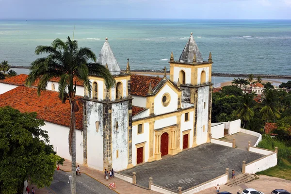 奥林达-在巴西的历史文化名城 免版税图库照片