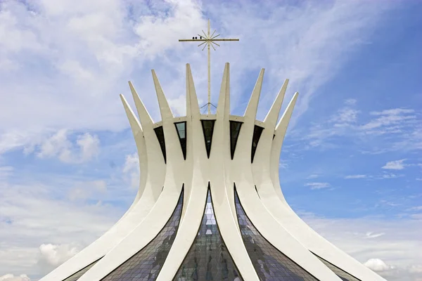 Katedrális, a Brazília - brazil főváros — Stock Fotó