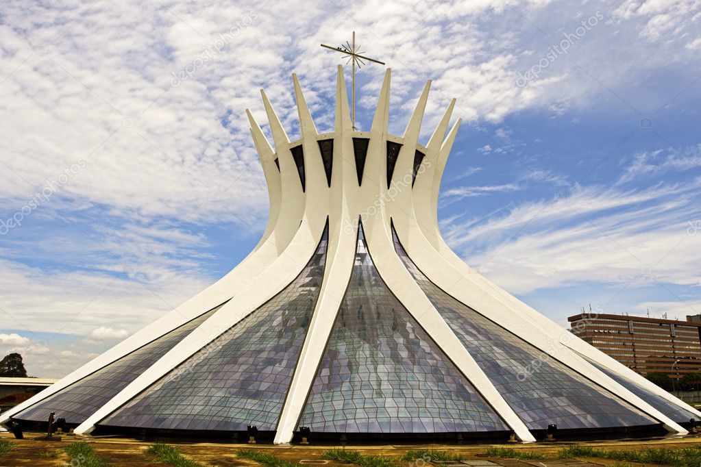 Cathedral of Brasilia - Brazilian Capital Stock Photo by ©eduazeredo ...