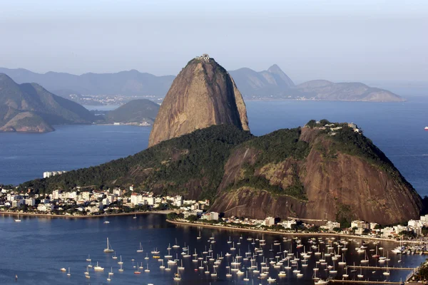 Sugar loaf bay - Brazilië Stockfoto
