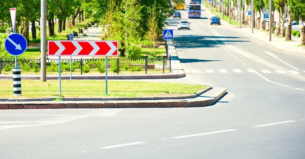 stock image Urban crossroads