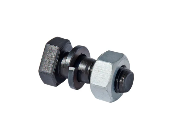 stock image Screw, nut and washer