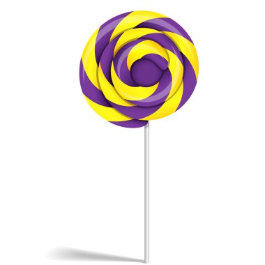 Lollipop candy clipart