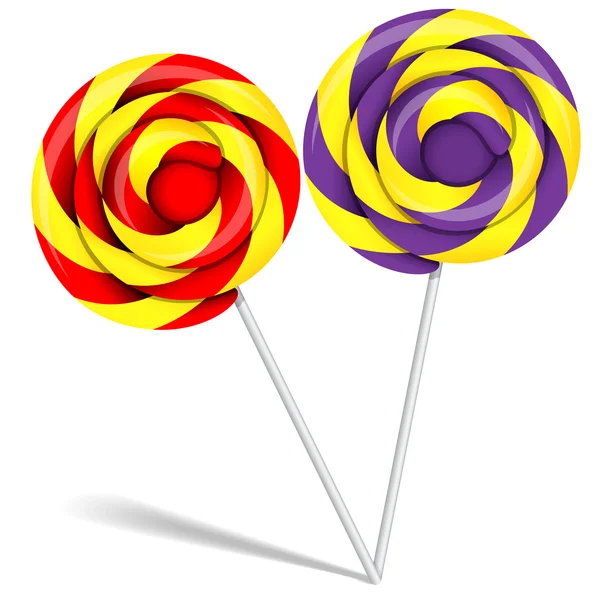 Lollipop godis — Stock vektor