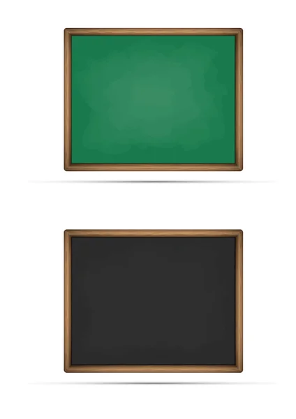 黒板のセット — ストックベクタ