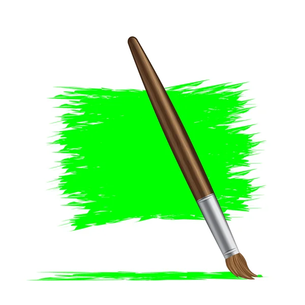 Paint brush — Stock Vector