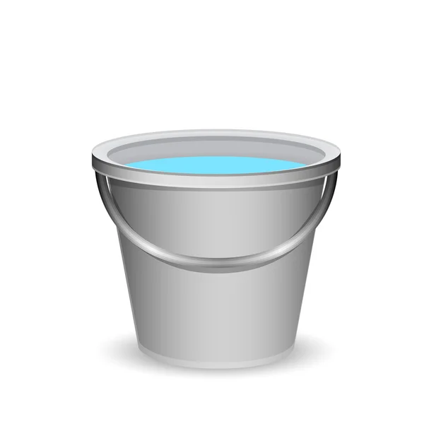 Um balde de água —  Vetores de Stock