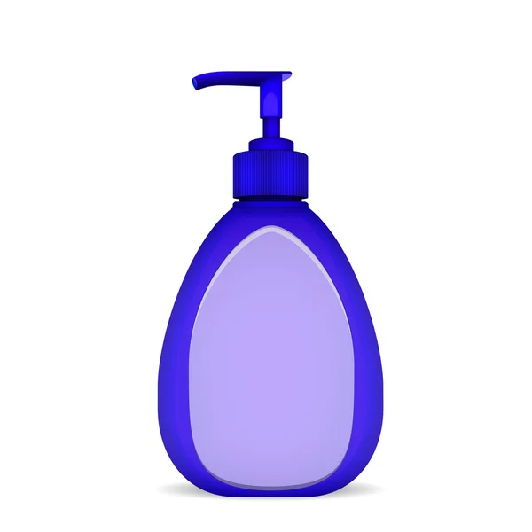 Botella de jabón líquido aislado — Archivo Imágenes Vectoriales
