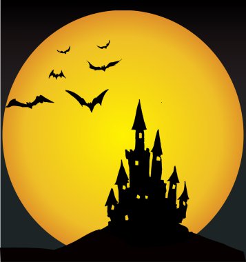 Halloween night clipart